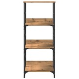 vidaXL Boekenkast 50x33x117,5 cm bewerkt hout artisanaal eikenkleur
