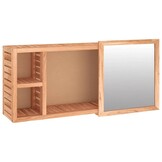 vidaXL Spiegelkast Walnotenhout 80x17x34 cm - 69% Korting