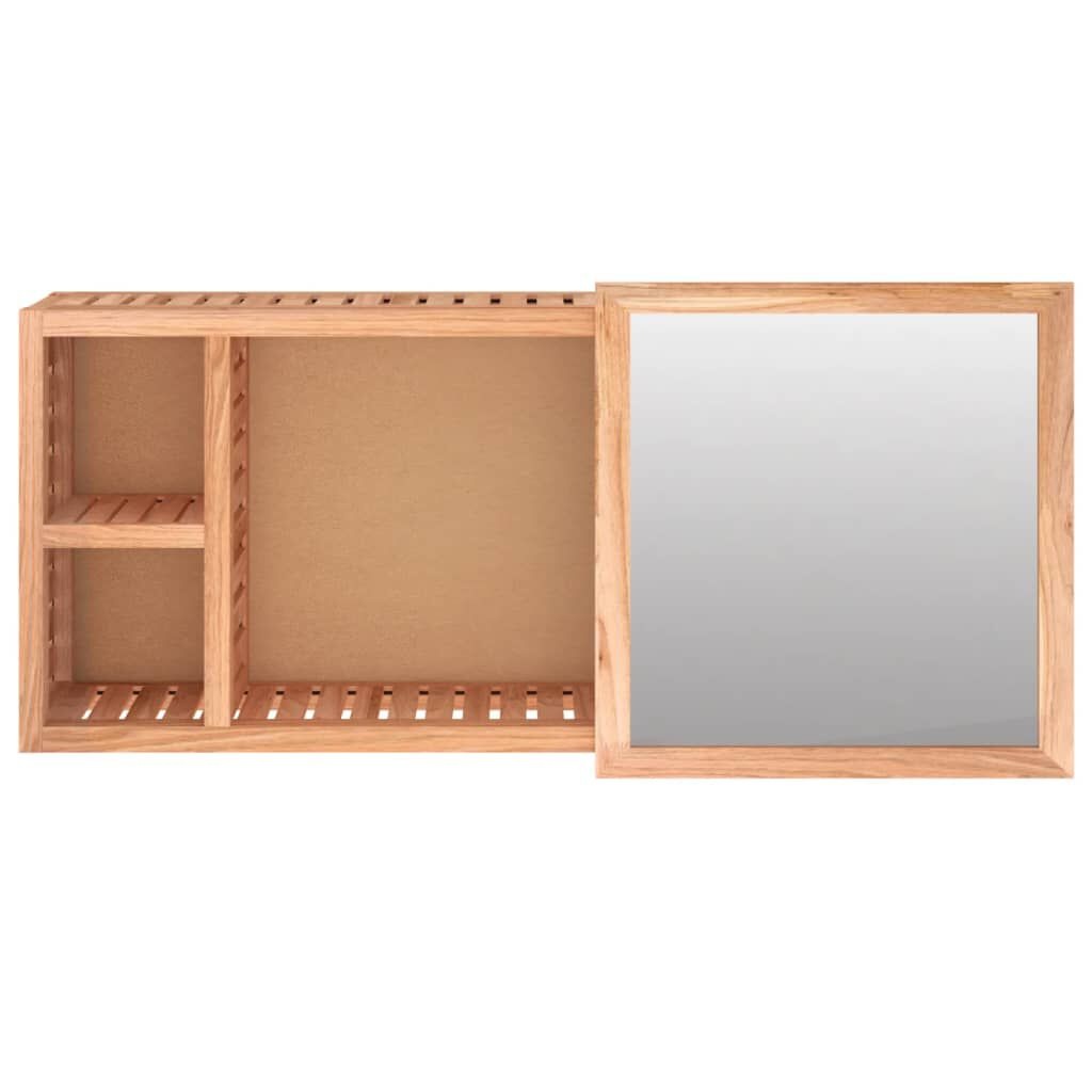 vidaXL Spiegelkast Walnotenhout 80x17x34 cm - 69% Korting