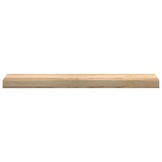 vidaXL Vensterbanken 2 st onbehandeld 80x15x2 cm massief eikenhout