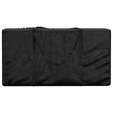 vidaXL Opbergtas voor tuinkussens 150x75x75 cm polyetheen zwart