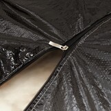 vidaXL Opbergtas voor tuinkussens 150x75x75 cm polyetheen zwart