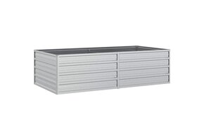 Verhoogde Plantenbak 160x80x45 cm Gegalvaniseerd Staal - 29% Korting