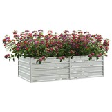 Verhoogde Plantenbak 160x80x45 cm Gegalvaniseerd Staal - 29% Korting