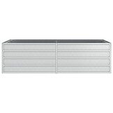 Verhoogde Plantenbak 160x80x45 cm Gegalvaniseerd Staal - 29% Korting