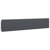 vidaXL Gazonrand 10 st 20 x 103 cm Koudgewalst staal Antraciet