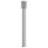 Buiten vloerlamp 110 cm Roestvrij Staal Zilverkleurig (34% Korting)