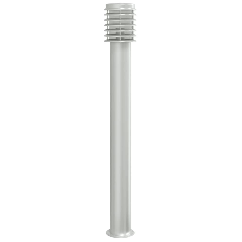 Buiten vloerlamp 110 cm Roestvrij Staal Zilverkleurig (34% Korting)