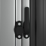 vidaXL Tuinschuur 118,5x97x209,5 cm gegalvaniseerd staal antraciet