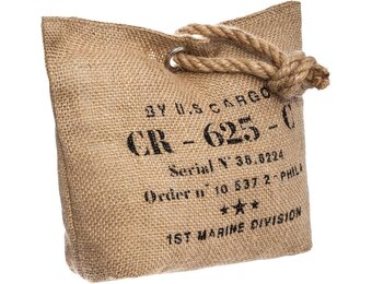 Jute Deurstopper Vintage Loft 25 x 18 cm - 37% Korting!