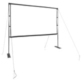 vidaXL Projectiescherm met statieven 120 inch 16:9
