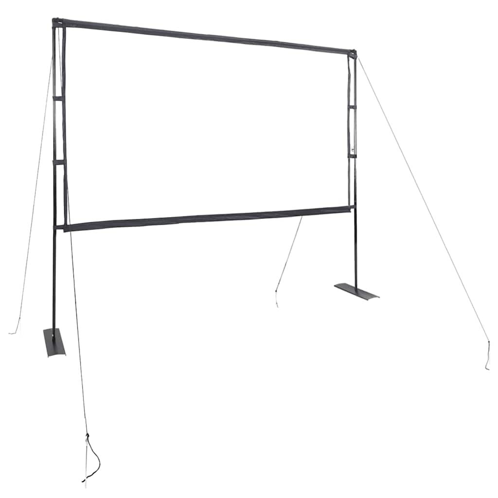 vidaXL Projectiescherm met statieven 120 inch 16:9