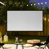 vidaXL Projectiescherm met statieven 120 inch 16:9