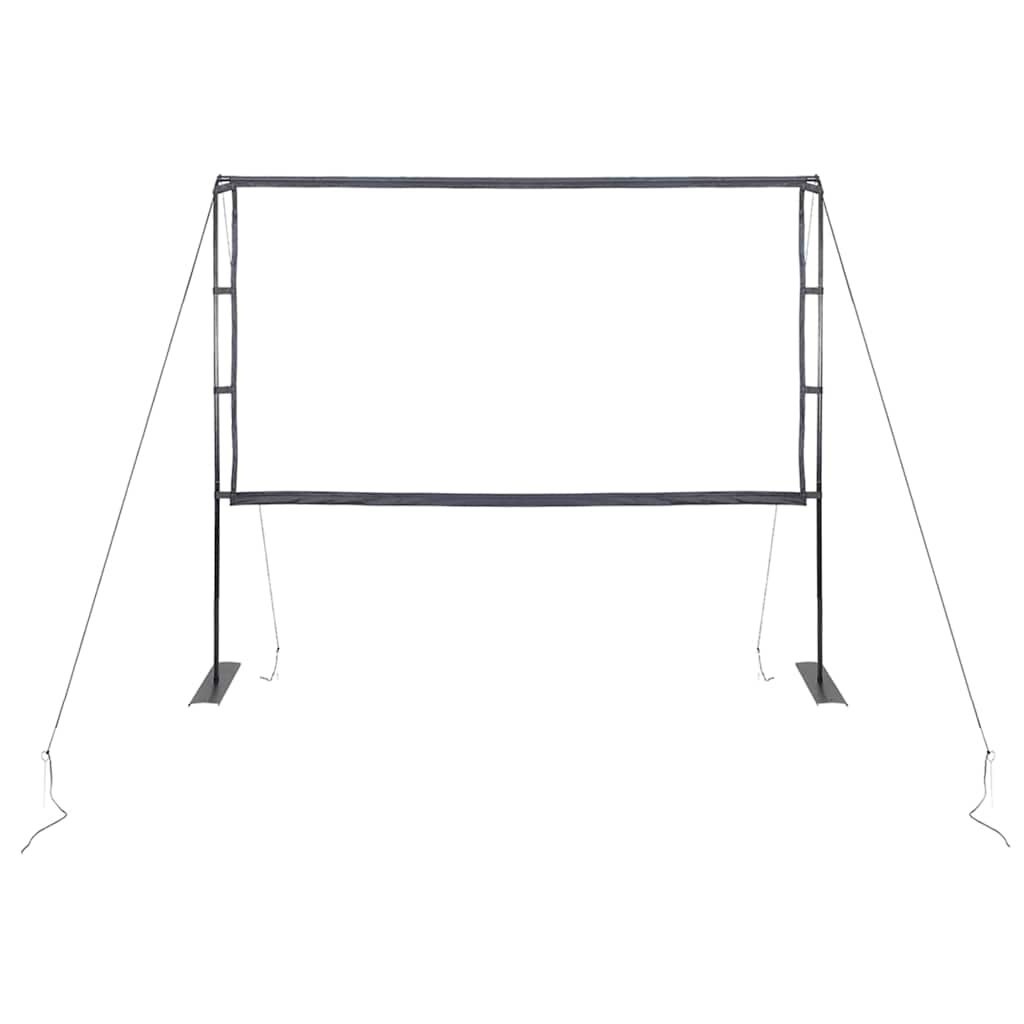 vidaXL Projectiescherm met statieven 120 inch 16:9