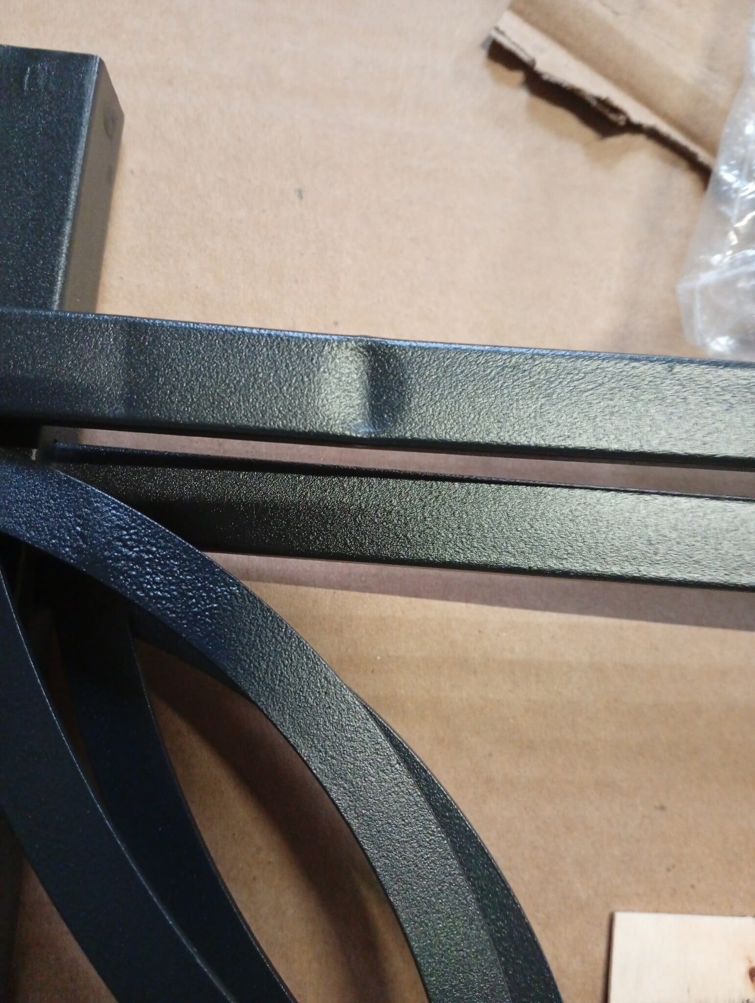 Hoofdbord Metaal Zwart 135cm - 74% Korting