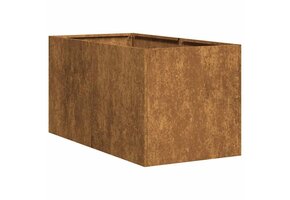 Plantenbak Staal Roestig 40x80cm - 54% Korting!