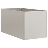 vidaXL Plantenbak roestig 40x80x40 cm weervast staal