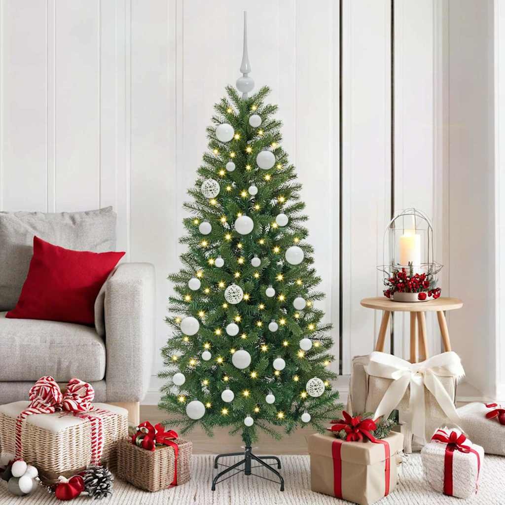 VidaXL Kerstbal Set met 150 LED Lampjes - Wit (54% Korting)
