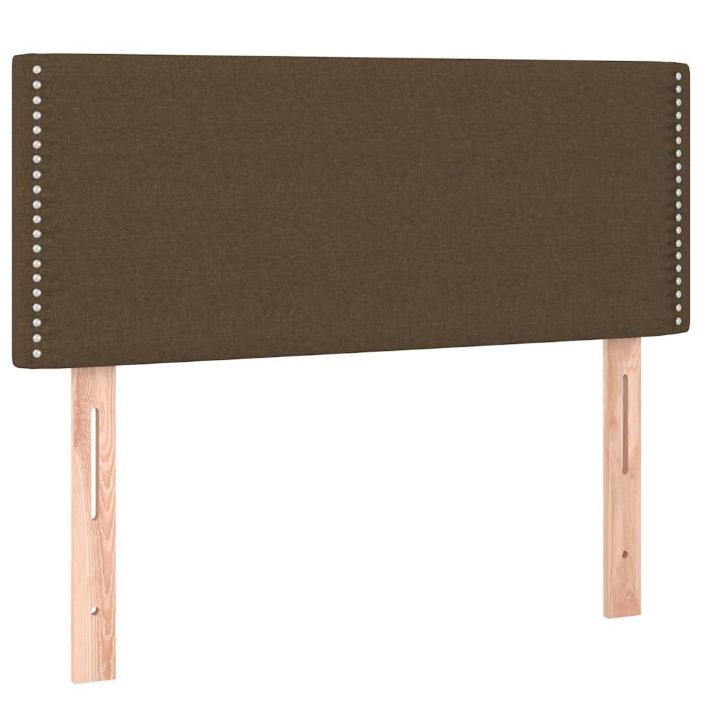 Hoofdbord 80x5x78/88 cm Stof Donkerbruin - 37% Korting
