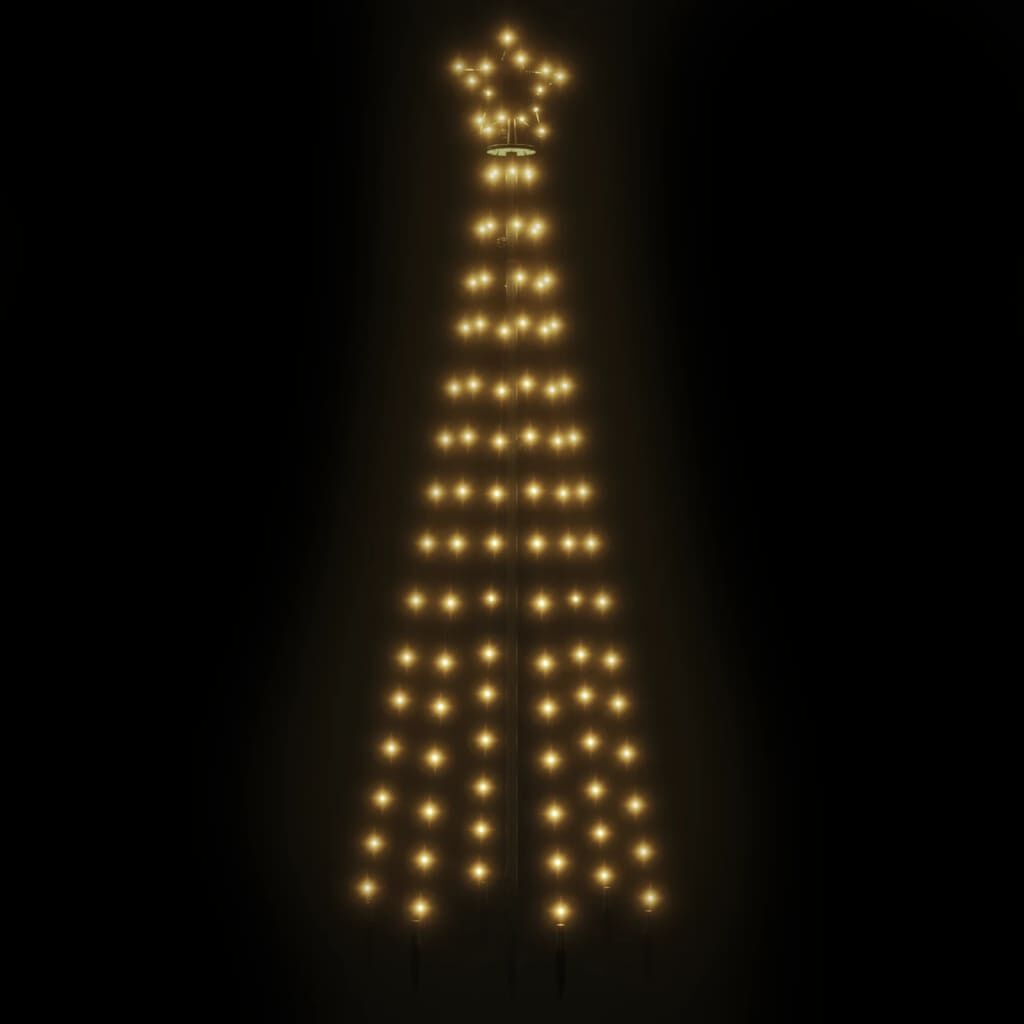 Kerstboom 180 cm met 108 LED's en Grondpin (56% Korting)