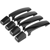4x Glanzend Zwarte Deurklinkafdekking ABS voor Range Rover Sport Discovery 3 Freelander 2 - 46% Korting