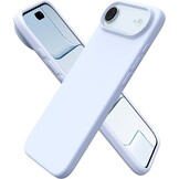 Telefoonhoesje Baby Blauw voor 6,6 inch telefoons, Vloeibaar Siliconen - 46% Korting