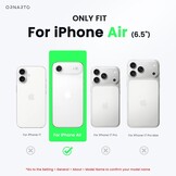 Telefoonhoesje Baby Blauw voor 6,6 inch telefoons, Vloeibaar Siliconen - 46% Korting