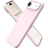 Telefoonhoesje Baby Blauw voor 6,6 inch telefoons, Vloeibaar Siliconen - 46% Korting