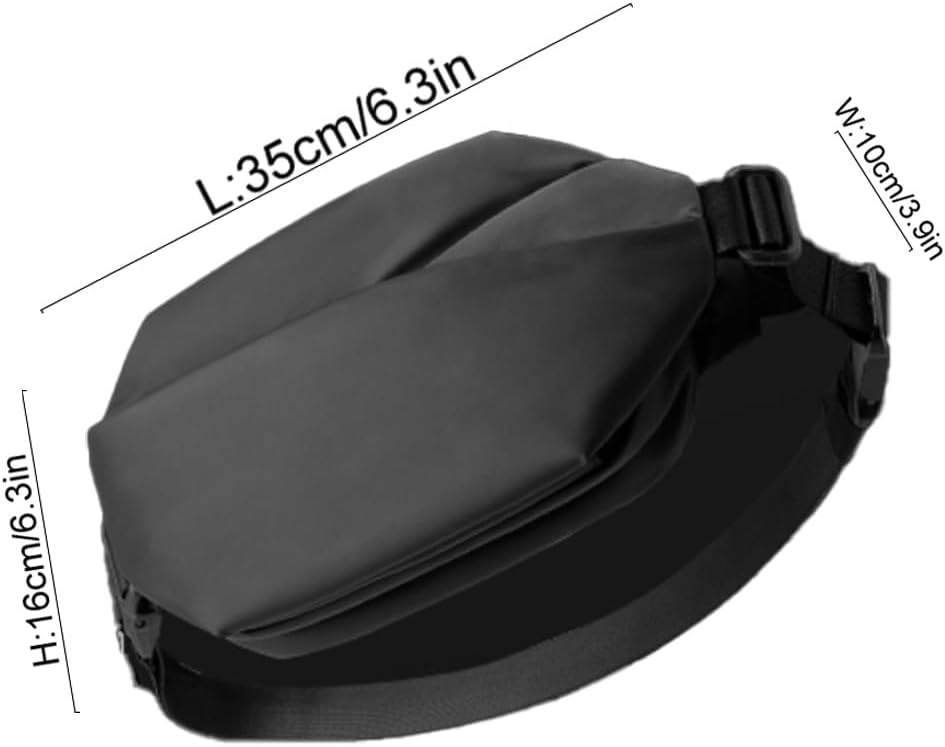 Stijlvolle Sling Bag Schoudertas - Waterafstotend - Uniseks - 51% Korting