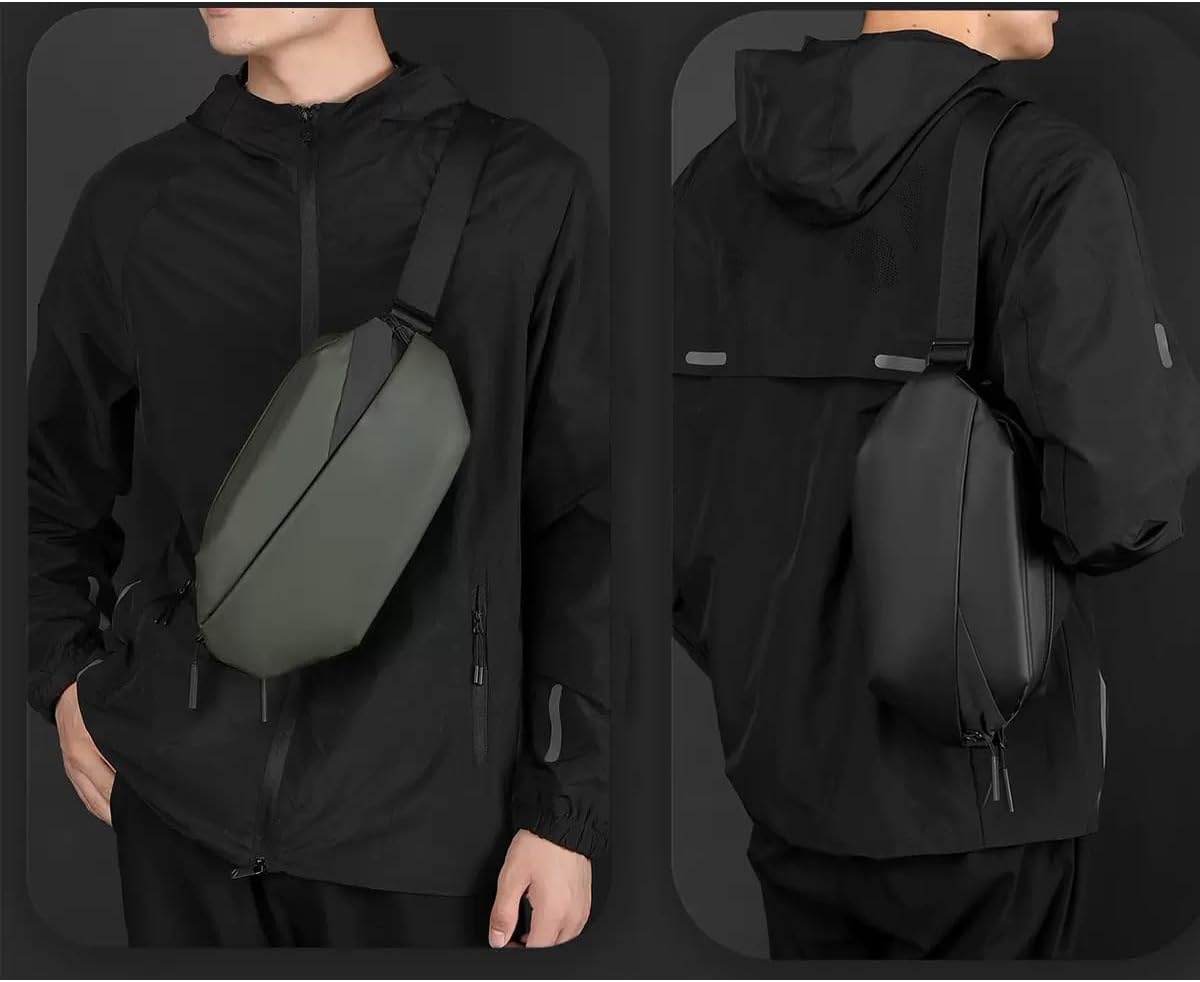 Stijlvolle Sling Bag Schoudertas - Waterafstotend - Uniseks - 51% Korting