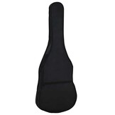 vidaXL Gitaartas Zwart voor 3/4 Klassieke Gitaar 94x35cm Stof - 39% Korting