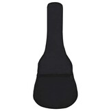 vidaXL Gitaartas Zwart voor 3/4 Klassieke Gitaar 94x35cm Stof - 39% Korting
