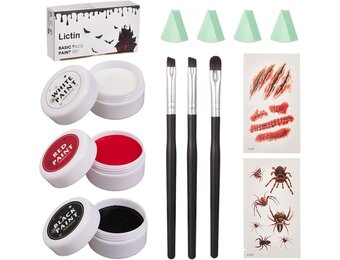 Schmink Set Gezicht & Lichaam 3 Kleuren (49% Korting)