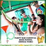 Transparante Bier Trechter met Slang - Perfect voor Feesten & Festivals (48% Korting)
