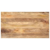 vidaXL Tafelblad rechthoekig 100x60x2,5 cm massief mangohout