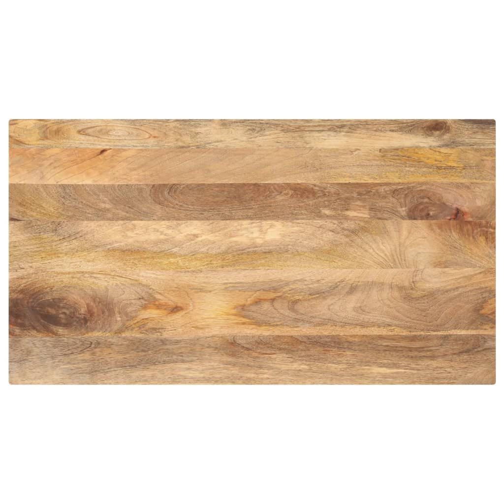 vidaXL Tafelblad rechthoekig 100x60x2,5 cm massief mangohout