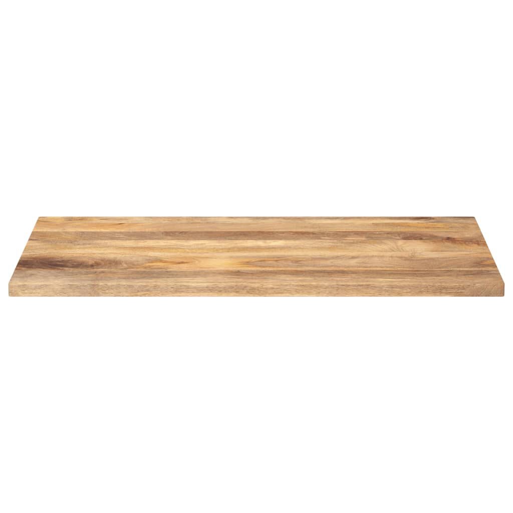 vidaXL Tafelblad rechthoekig 100x60x2,5 cm massief mangohout