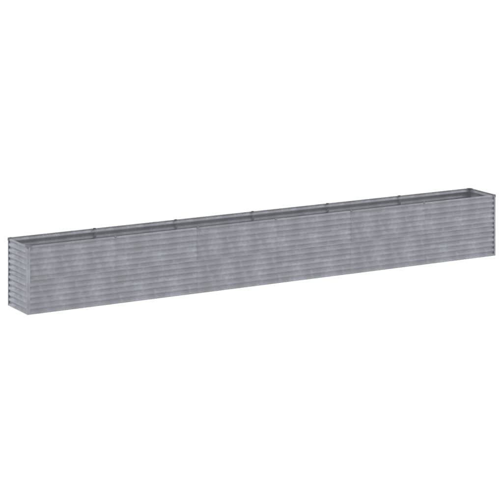 vidaXL Plantenbak verhoogd 578x50x69 cm cortenstaal