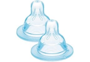 MAM Flessenspeen Maat 1 - Langzame Stroom (2 stuks) - 35% Korting