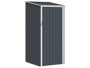 vidaXL Tuinschuur 87x98x159 cm gegalvaniseerd staal antraciet