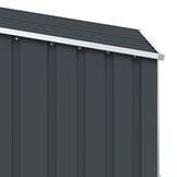 vidaXL Tuinschuur 87x98x159 cm gegalvaniseerd staal antraciet