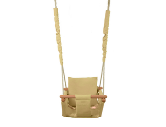 Baby swing - Baby schommelstoel - max. 20 kg - crème