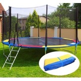 Trampoline rand afdekking Regenboog 244 cm