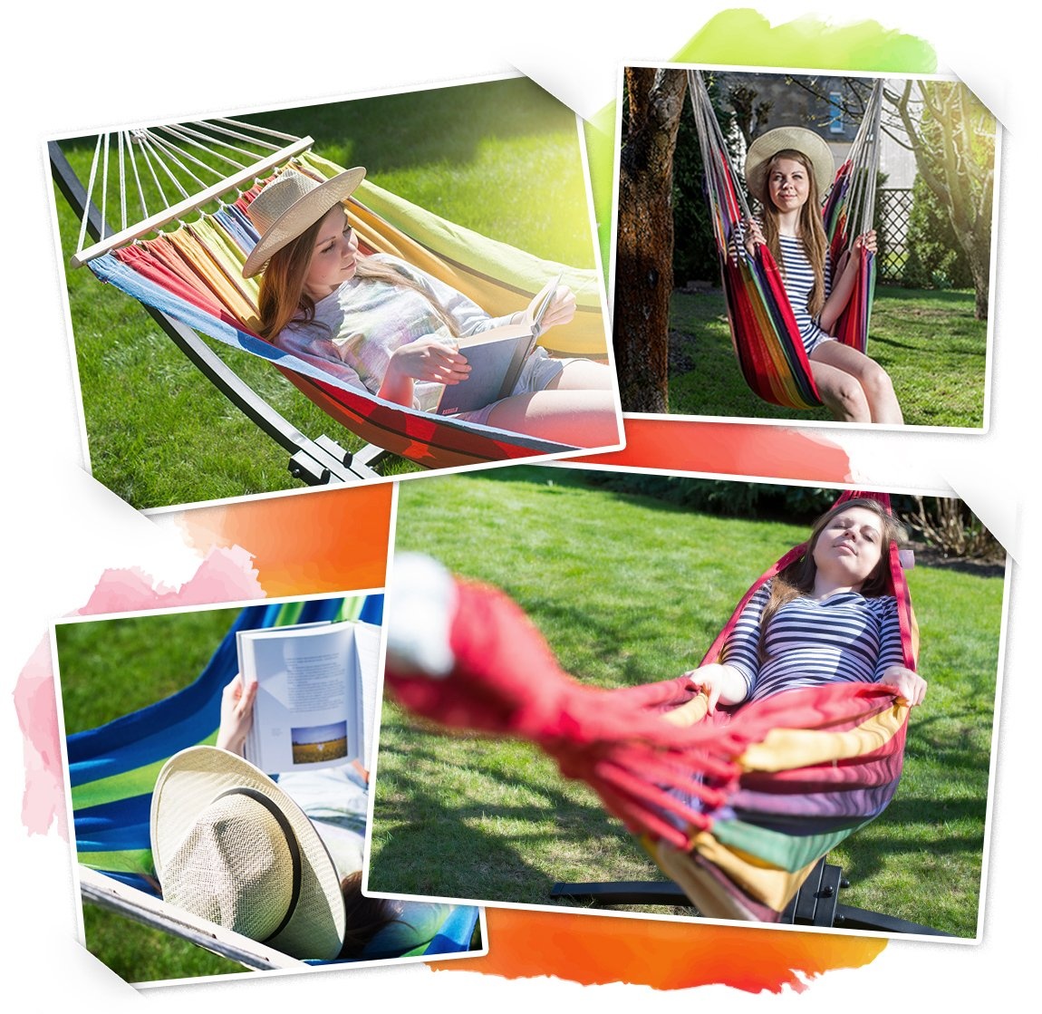 Sofotel Malaga Hangmat zonder spreidstok 200 x 160 cm - 100 kg