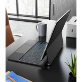 Toetsenbord met Touchpad voor iPad Air 13 (M2 2024) iPad Pro 12.9 (Gen 3-6) | Zwevend Magnetisch | 7 Kleuren Achtergrondverlichting | Bluetooth