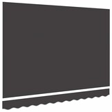 vidaXL Vervangingsdoek voor zonnescherm Antracietkleurig 280 x 195 cm
