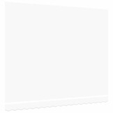 vidaXL Vervangingsdoek voor zonnescherm Wit 380 x 295 cm Polyester