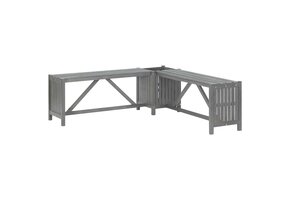Tuinhoekbank met Plantenbak 117 cm Acaciahout - 34% Korting