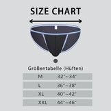 Herenslips Nylon Elastaan met Grote Zak - 45% Korting