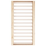 vidaXL Bedframe massief hout 90x200 cm